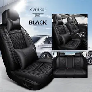Acaigel Deluxe Edition PU Leather Embroidery Car Seat Cover Cushion Pad 6D Full Surround Acaigel Deluxe Edition PU Leather Embroidery Car Seat Cover Cushion Pad 6D Full Surround