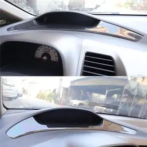 Paiying 2006-2011 For Honda Civic Driver Side Speedometer Strip Trim Carbon Fiber Look Paiying 2006-2011 For Honda Civic Driver Side Speedometer Strip Trim Carbon Fiber Look
