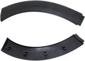 Acaigel 4Pcs Black Wheel Upper Fender Flares Arch Cover Trim for Mini Cooper 2002-2008