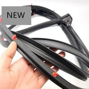 Paiying Front Left Door Rubber Seal Weatherstrip Fits Honda Civic Fc Sedan 2016-2021