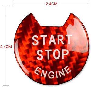 Paiying Car Engine Start Stop Push Button Cover For Infiniti Q50 Q60 Nissan Sylphy Cima