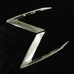 Yassdwbn Chrome Car Front Head Light Eyebrow Cover Lamp Trim For Cadillac XT5 2016-2023 Yassdwbn Chrome Car Front Head Light Eyebrow Cover Lamp Trim For Cadillac XT5 2016-2023