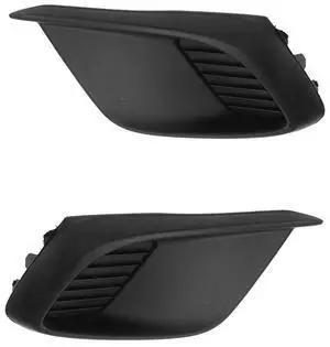 Paiying 2X Front Bumper Fog Light Covers Set Left & Right For Mazda 3 2014-16 Ma1039122