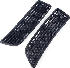 Acaigel 1 Pair Left & Right Hood Air Vent Grille Cover For Mercedes W221 S550 2007-2013