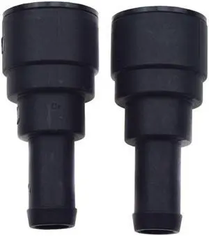 Yassdwbn 2x Heater Core Coolant Hose Connector Set For 99-14 Chevy Silverado Tahoe Sierra