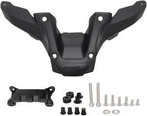 Yassdwbn Black Motorcycle Windshield Bracket Kit For Yamaha MT-09 2024 ABS Material New