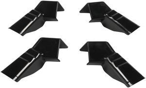 FYUU 4pcs Gutter Spouts with Built-In Extensions Direct Rain Water Runoff Away from the RV
