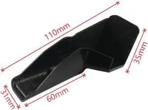 Yingshan 4pcs Gutter Spouts with Built-In Extensions Direct Rain Water Runoff Away from the RV
