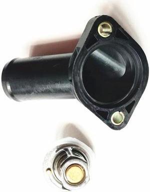 Acaigel Thermostat with Housing 4666149AA, 04666149 For Jeep Wrangler 2007-2011 3.8L V6