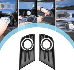 Paiying Front Bumper Fog Light Cover W/Chrome Ring Left Right For Honda Pilot 2012-2015 Paiying Front Bumper Fog Light Cover W/Chrome Ring Left Right For Honda Pilot 2012-2015