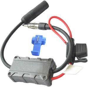 Acaigel 1PCAutomobile Car FM AM Radio Stereo Antenna Signal Amplifier Booster