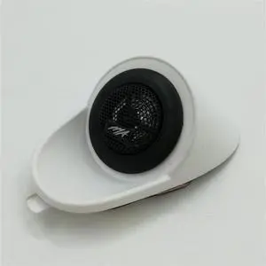 Yassdwbn 2.5 Inch 2 Pcs Car Audio A Column Tweeter Inverted Mold Two-Way Inverted Mold Bracket Tweeter Plastic Mold Base