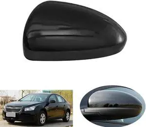 Yassdwbn Left Side Rear View Mirror Cover Shell Cap Primer For Chevrolet Cruze 2009-2016