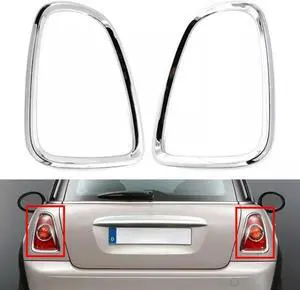 Paiying 2Pcs Silver Tail Light Cover Trim For 2007-2014 BMW Mini Cooper R56 R57 R58 R59 Paiying 2Pcs Silver Tail Light Cover Trim For 2007-2014 BMW Mini Cooper R56 R57 R58 R59