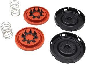 FYUU 2Pcs Engine Pcv Valve Diaphragm C2D60163 For Jaguar Xe Xf Xj F-Type F-Pace 3.0L V6