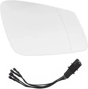 Paiying Right Rear View Mirror Glass Heated 51167228612 For BMW 528i 535i 550i 640i 650i
