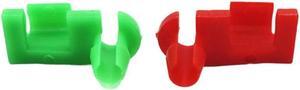 Yassdwbn Tailgate Handle Rod Clips Set 88981030 88981031 For Chevy Silverado 1999-2007