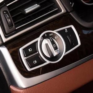 FYUU Auto LED Scheinwerfer Schalter Taste Abdeckung Trim Für BMW 5 7 Serie X3 F25 X4