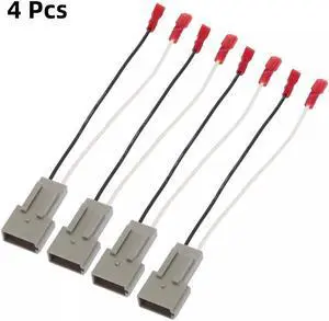 Paiying 4x Speaker Wire Harness Adapter For Select 1987-Up Ford Vehicles 72-5512 SP-5512