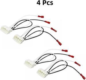 Yassdwbn Car Speaker Connector Harness Adapter For Ford Mazda 72-5602 4Pcs