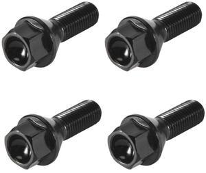 Paiying 4Pcs M12 x 1.5 Wheel Lug Bolts 36136781150 36131095390 For BMW E46 E90 E39 E60