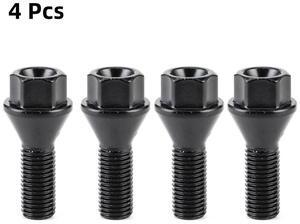 FYUU 4Pcs M12x1.5 Wheel Lug Bolts 36136781150 For BMW E81 E46 E90 E39 E60 E63 E38 E31