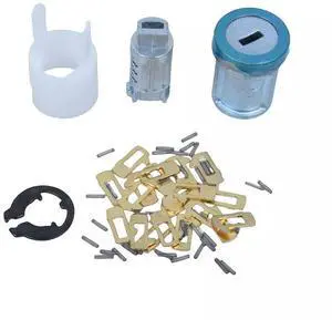 FYUU Ignition Key Lock Cylinder & Tumbler Kit Set For Ford Lincoln Mercury 924-717