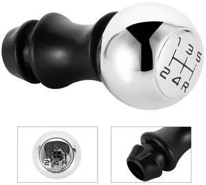 FYUU 1x Gear Shift Knob with Adapter For Peugeot 207 306 307 Citroen c1 c2 c3 c4 Saxo