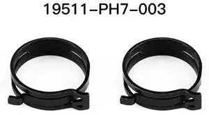 FYUU 2× Radiator Hose Clamps 19511-PH7-003 For Honda Accord 1990-2009 Odyssey 1995-17