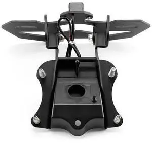 FYUU Rear Tail Tidy License Number Plate Holder Bracket With LED Light For Yamaha