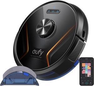 eufy by Anker, RoboVac X8 Hybrid, Robot Vacuum and Mop cleaner with iPath Laser Navigation, Twin-Turbine Technology generates 2000Pa x2 Suction, AI. Map 2.0 Technology, Wi-Fi, Perfect for Pet Owner