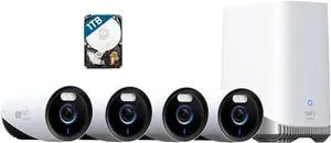EUFYCAM PROFESSIONAL 4K WIFI SECURITY 4-CAMERA KIT
