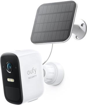 eufy Security eufyCam 2C Pro add on Security Cameras Wireless Outdoor with Solar Panel 3W, Cameras for Home Security, Requires HomeBase 2, 2K Resolution, 180-Day Battery Life, IP67 Weatherproof