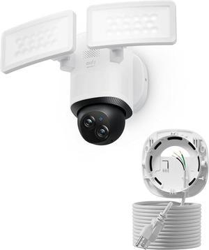 eufy Floodlight Camera E340 with AC Cable, Security Camera Outdoor, 360° PTZ, 24/7 Recording, 2.4G/5G Wi-Fi, 2000 LM, Motion Detection, Built-in Siren, Dual Cam, HB3 Compatible, No Monthly Fee eufy Floodlight Camera E340 with AC Cable, Security Camera Outdoor, 360° PTZ, 24/7 Recording, 2.4G/5G Wi-Fi, 2000 LM, Motion Detection, Built-in Siren, Dual Cam, HB3 Compatible, No Monthly Fee