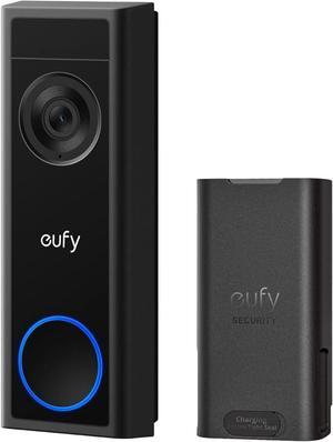 eufy Video Doorbell C31, Extra Rechargeable Battery Pack, 2K FHD, Battery or Hardwire Powered, Easy to Install, Quick-Release Battery, Live Video Call, 24/7, HomeBase S380 Compatible, No Monthly Fee