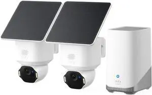 eufy Security SoloCam E42, 2-Cam Kit, 4K Solar Security Camera
AI Facial Recognition & Motion Tracking, Strobe Light, Pan & Tilt, Solar Powered, Built-in Local Storage (Up to 16TB) eufy Security SoloCam E42, 2-Cam Kit, 4K Solar Security Camera
AI Facial Recognition & Motion Tracking, Strobe Light, Pan & Tilt, Solar Powered, Built-in Local Storage (Up to 16TB)