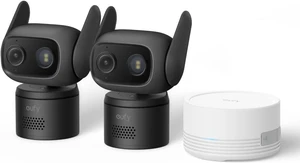 eufy Security Indoor&Outdoor Camera C31,2-Pack with HomeBase Mini (64GB)
IP66, Spotlight-Free Color night vision,360°Pan&Tilt, Autotracking,Human/Car/Pet/Cry Detection,24/7 Recording, black eufy Security Indoor&Outdoor Camera C31,2-Pack with HomeBase Mini (64GB)
IP66, Spotlight-Free Color night vision,360°Pan&Tilt, Autotracking,Human/Car/Pet/Cry Detection,24/7 Recording, black