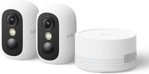 eufy Security eufyCam C35 2-Cam Kit, Wireless Indoor/Outdoor Camera
Magnetic Mount, Color Night Vision, Local Storage, No Monthly Fee, IP67, Facial Recognition, Solar Panel Compatible, White eufy Security eufyCam C35 2-Cam Kit, Wireless Indoor/Outdoor Camera
Magnetic Mount, Color Night Vision, Local Storage, No Monthly Fee, IP67, Facial Recognition, Solar Panel Compatible, White