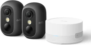 eufy Security eufyCam C35 2-Cam Kit, Wireless Indoor/Outdoor Camera
Magnetic Mount, Color Night Vision, Local Storage, No Monthly Fee, IP67, Facial Recognition, Solar Panel Compatible, Black eufy Security eufyCam C35 2-Cam Kit, Wireless Indoor/Outdoor Camera
Magnetic Mount, Color Night Vision, Local Storage, No Monthly Fee, IP67, Facial Recognition, Solar Panel Compatible, Black