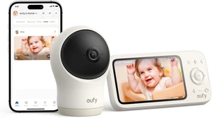 eufy Baby Monitor C10, 2K Camera, 4.5" 480p Display, No Wi-Fi
No Subscription Fee, Wi-Fi & No Wi-Fi, 4x Zoom, Pan-Tilt, Night Vision, 12H Battery, Motion/Noise Alerts eufy Baby Monitor C10, 2K Camera, 4.5" 480p Display, No Wi-Fi
No Subscription Fee, Wi-Fi & No Wi-Fi, 4x Zoom, Pan-Tilt, Night Vision, 12H Battery, Motion/Noise Alerts