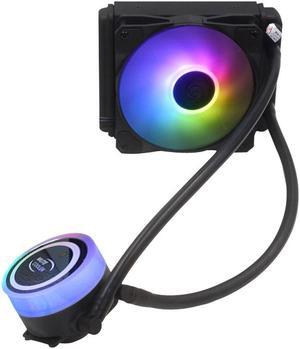 TakeIt 120mm CPU Cooler RGB Case CPU Water Cooling Luminous Liquid Water-cooled Radiator RGB Lighting Fan