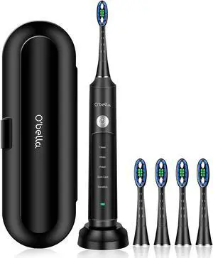TakeIt Sonic Electric Toothbrush USB Rechargeable 5 Modes Brush Heads Precise Cleaning