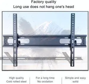 TakeIt 39-70" Adjustable Wall Mount Bracket TV Stand with Spirit Level
