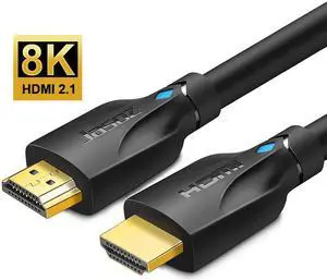 TakeIt 8K HDMI Cable HDMI 2.1 48Gbps Ultra High Speed Wire Compatible with PS5 PS4 TV Laptops 120Hz Splitter Digital Cable Cord 3.28 ft.