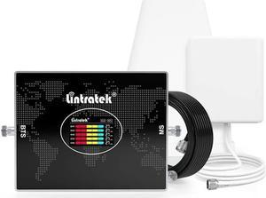 Lintratek Cell Phone Signal Booster for Home&Office Boosts 4G LTE & 5G Signal for All U.S. Carriers, Verizon, AT&T & More, Signal Repeater Amplifier Extender (Band 2/4/5/12/13/17) Up to 6,000 sq ft