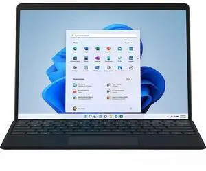 Microsoft Surface Pro 8 13" Tablet - Intel Core i7-1185G7, 16GB RAM, 256 GB SSD, Windows 11 Pro - Platinum - With Keyboard and Power Adapter.