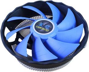 120mm CPU Air Cooler Fan, Dual Heat Pipe Mute Desktop Computer Host CPU Cooling Fan, CPU Cooling System Components, Blue, 1 Pcs