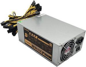 ISZEYU 2000W Power Supply Antminer PSU ATX Computer Power Supply for Mining Machine Support 8 Pieces GPU Graphics Card