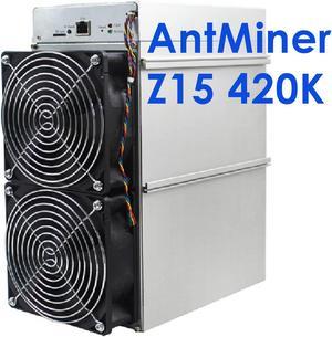 Bitmain Antminer Z15 420K Zcash ZEC Bitcoin ASIC Miner With PSU BTC BCH Mining Machine Better Than Antminer S9 S11 S15 S17 L3+ T9+ T15 T17 and INNOSILICON T2