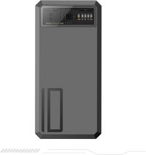 megacom ME-1033 Power Bank 10000mAh/37Wh Capacity, Output Type-CX1 (20W)+USB Ax2 (20W),Visibile Capacity LED Indicator, Lithium Polymer Battery, Charge & Discharge Chips